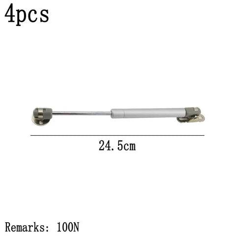 Soft Close Lid Stay Hinge For Toy Boxes And Cabinets And Wardrobes, Heavy Duty 80N To 100N Per Strut, 245mm Length, 100N force
