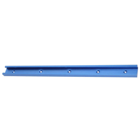 Blue Aluminum T Slot Track Miter Jig For Woodworking Router Table 800mm 1000mm 1220mm Lengths Durable Anodized Aluminum Quick Clamp