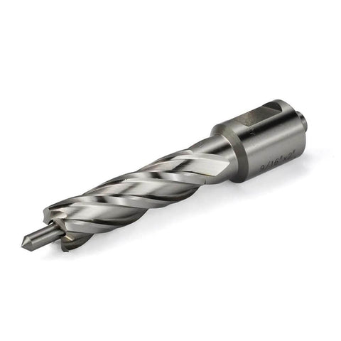 JESTUOUS annular cutter with 3/4 in Weldon shank, 9/16 in cutting diameter, 2 in depth for magnetic drill press