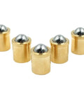 Built Tough Spring Ball Plunger Screws Metric Fasteners For Jigs And Clamps 10MM Thread 13MM Length brass plungers set.