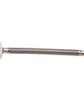 Click Seal Braided Stainless Steel Toilet Connector No Fuss Easy Install Leak Free Three Eighths Inch Female to Seven Eighths Inch Female