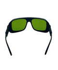 Tough As Nails Infrared Laser Protective Glasses for 755Nm 808Nm 1064Nm Nd Yag Machines with green lenses and sturdy frame.