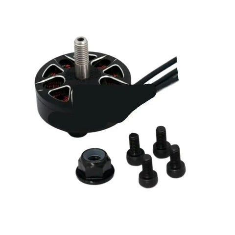Powerful Brushless RC Drone Motor 2807 Series With 1300KV, 1700KV And 1500KV Options, screws, and locking nut set.