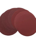 Premium Flocking Sandpaper Discs 5 Inches Hook Loop PSA For Polishing Grits 40 To 2000 With Durable Alumina Coating and Quick Swap Flannelette Backing assortment.
