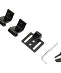 Rugged Barn Door Soft Close Mechanism With Zero Drama Buffer Damper For No Sweat Install Sliding Track Kit S curve hooks and screws.
