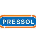 Pressol logo for Heavy Duty Die Cast Zinc Lubricator Oil Can 200 ML With Double Acting Brass Pump Ball Valves