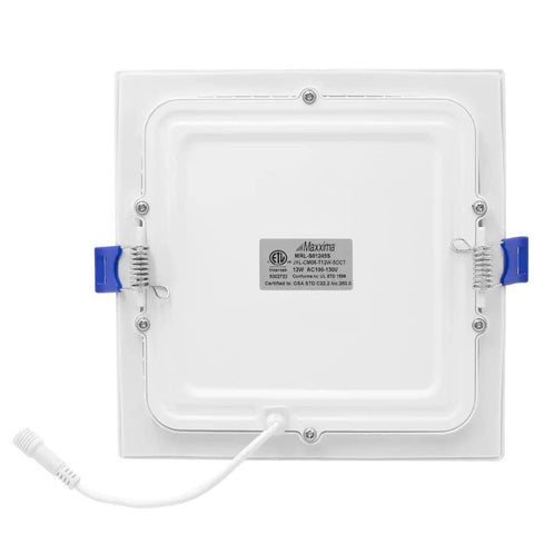 6 Inch Square Recessed Led Downlight Serving Up Hella Bright Illumination At 1000 Lumens Features An Ultra Slim Twelve Watt Design That Beats Outdated Traditional Bulbs With Easy Switching Between Five Color Temps