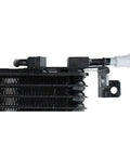 Top Tier Callmego Transmission Oil Cooler For Lexus RX450h 3.5 Liter Engine Years 2010 Through 2012 Ultimate Cooling Performance Replaces Part Numbers 901-52869 And More. black finned transmission oil cooler with mounting bracket