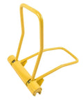 90 Degree Metal Sheet Press Brake Hand Powered Heavy Duty Seamer Yellow Powder Coated Bending Tool side view