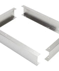 Stainless Steel Microwave Hood Filler Panel Kit Model W10164745 Replacement Trim for Built In Ovens and Kitchen Hoods easy install