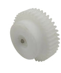0.8 Module 32 Teeth POM Gear 10mm Bore Plastic Spur Gear With Straight Teeth Pinion For Mechanical Steering Hardware Dope For RC Cars