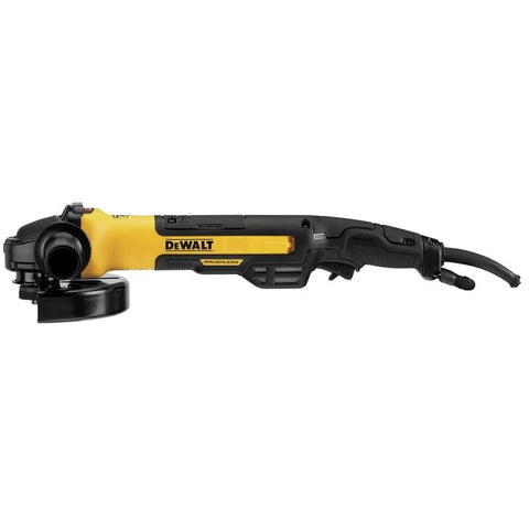 RAT Tail 7 Inch Angle Grinder With 13 Amp Brushless Motor No Brush Changes And Quick Stop Kickback Brake Delivers Fast Clean Cutting