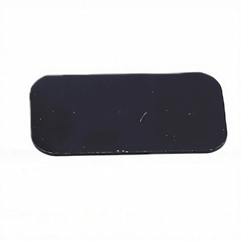 Strong No Drill Magnetic Cabinet Catches With Adhesive Backing stainless steel latch close-up on white background