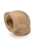 1 Inch FPT Brass 90 Degree Elbow Lead Free XNL10116 For Plumbing Applications, Precision Machined Brass Fitting With Female Pipe Thread