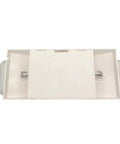 Six Pack LED Emergency Lights With Two Adjustable Heads UL Certified Fire Resistant ABS Housing Battery Backup