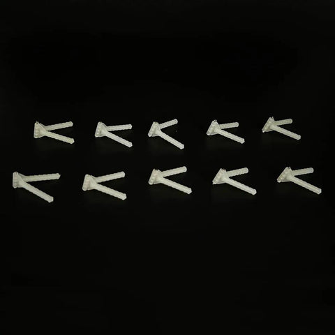 Durable Plastic Needle Hinge Pins For RC Planes And Helis 2.5x43mm 10 Pack Easy Wing Fix For Foam And Balsa Aircraft DIY Model
