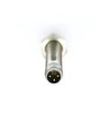 Gold Metal Detector Movement Sensor Switch FRCM08 1.5DN2 Used For Security Access Control And Industrial Projects Ready To Install Durable Metal Body Plug And Play Easy Install Great For Security Systems Industrial Use And Do It Yourself Projects front connector