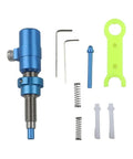 Premium Plunger Button For Recurve Bow Precision Arrow Rest Pressure Screw, blue aluminum components, arrows rest parts.