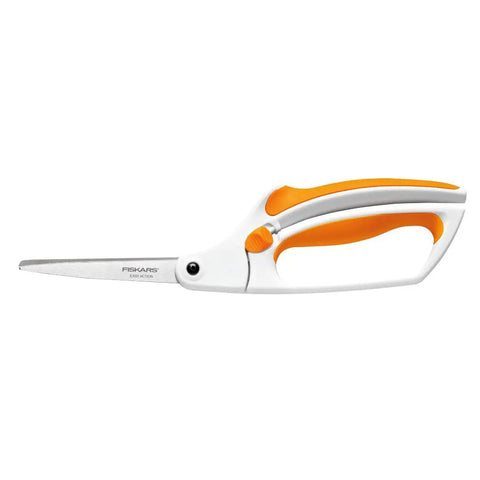 Premier No 8 Easy Action Scissors for DIY Fabric and Craft Cutting, 10 Inch Spring Action Shears With Sharp Stainless Steel Blades