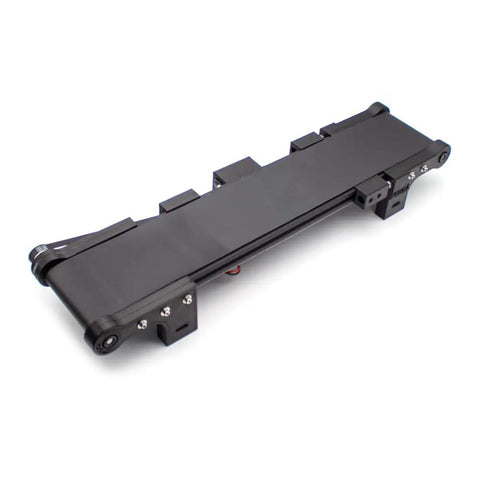 Compact Mini Conveyor Belt With Adjustable Speed And Forward Or Reverse For Lab Production Lines Friction Test Rig, black, bench-top unit