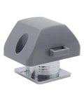 RV Push Button Cabinet Locks Latch For Motorhome Camper Yacht Doors And Drawers Gray Nylon And Stainless Steel Construction 15mm Panel