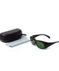 Pro Level Laser Safety Glasses Built For 980Nm 1064Nm And 1320Nm Lasers with case and cleaning cloth, designed for Nd Yag shop techs.