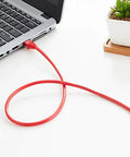 Red cable from High Speed Cat6 Ethernet Patch Cable Set 10 Gbps Internet Link With RJ45 Gold Plated Connectors Snagless Shielded Multicolor 5 Foot 5 Pack