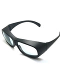 Top Shelf Heavy Duty Infrared Laser Safety Glasses Locking Down Your Sight During Holmium And Thulium Work 1900 To 3000Nm OD4 Protection sleek black wrap frame.