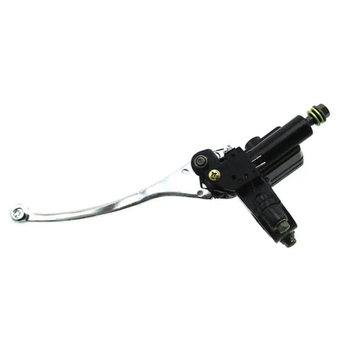 Black 8mm Banjo Front Right Hydraulic Brake Master Cylinder for Pit Dirt Bike and ATV Taotao DB14 and Other Compatible Machines
