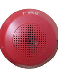 Heavy Duty Mounting Plate For Fire Alarm Rigs Secure Expansion Bracket with red fire alarm speaker, durable design for safety.