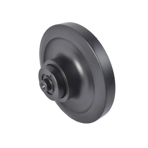 No Sweat Heavy Duty Rear Idler Replacement T140 T180 T190 T200 T250 T300 T320 T550 T590 Solid Swap For Parts 6732903 And 6693238, black steel rear idler roller.