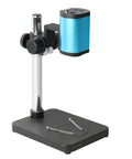 Beefed Up 4K Video Microscope Camera With HDMI And LAN Autofocus Industrial Microscope For PCB Soldering And Phone Repair High Definition Color CMOS 60FPS FHD 1080P 5cm To Infinite Working Distance C And CS Mount Mouse Operation on stand with base