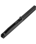 Two Pack Barn Door Soft Close Kit Hole Free Version Sliding Hardware With Spring Damper One Way Invisible Door Stopper for 80kg support.