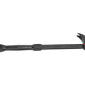 Heavy Duty 18 Inch Adjustable Indexing Pry Bar Featuring A Rock Solid Rotating Head And 14 Secure Locking Positions forged from CrV steel with a grippy handle