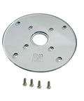 Oversized Sub-Base Plate Kit For Model 2723-20 Router, 0.235 Inch Thick, 5.74 Inch Outer Diameter, Part 31-06-0034 with screws