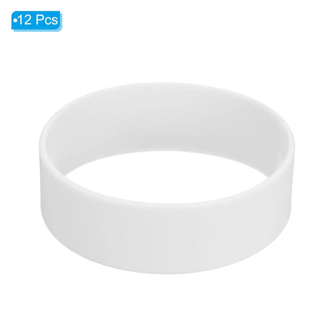 Elastic Sublimation Tumbler Holder Ring Bands 12 Pcs Silicone Heat Resistant Wrap Rings Pro Grade For 20 Oz Tumbler DIY Craft