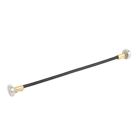 Heavy Duty Soldering Helping Hand Set With Flexible Clam Arms And Rock Solid Magnetic Base, close-up of heavy duty metal arm.