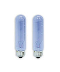 Blue Glass Replacement Bulb 2 Pack For Refrigerators And Freezers Durable Low Temp Ready Lighting Upgrade with blue glow