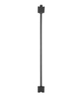 H Track 18 Inch Extension for Line Voltage Fixtures Black Finish Durable Die Cast Aluminum Easy Drop Extension to Position Lighting Below Track Surface Compatible With H Track Systems Available in 18 to 48 Inch Lengths, black extension rod