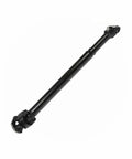 Front Drive Shaft Support Bearing For Ford F250 F350 F450 F550 Super Duty 2003 To 2010, 38.77 in long, black coated, heavy duty.