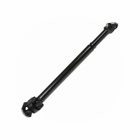 Front Drive Shaft Support Bearing For Ford F250 F350 F450 F550 Super Duty 2003 To 2010, 38.77 in long, black coated, heavy duty.