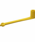 Beefy Propeller Wrench One And One Sixteenth Inch Nut Wrench Twenty Seven Millimeter with durable yellow polymer handle