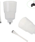 Two Pack Bike Brake Bleed Funnel With M5 Threaded Spout For Shimano Hydraulic Systems And Mountain Bikes Mineral Oil Compatible