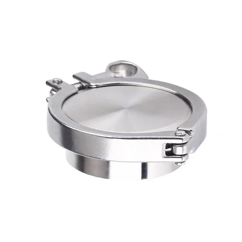 Top Quality 304 Stainless Steel Sanitary Pipe Fittings Kit With Weld Ferrule End Cap Tri Clamp And Silicone Gasket For Beer Brewing Winery Or Food Processing Projects Made Easy, 304 SS tri clamp end cap