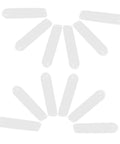 Clear Plastic Screw Covers End Caps Set For Thread Protection And Cable Shielding Round Tube Bolt Caps Flexible Protective Caps For Screws