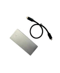 Beast Mode M.2 NVMe SSD Enclosure For 2280 Drive With 40Gbps USB4 Thunderbolt 3 4 Ports aluminum housing with USB cable