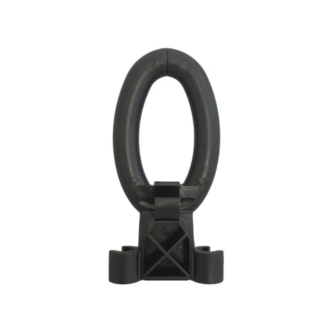 Rodeo Breakaway Honda Black Single Durable ABS Plastic Easy Snap In Place No Rope Cutting Device front view