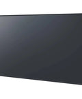 Top Shelf 86 Inch Class 4K UHD Digital Signage Display Featuring Sleek IPS LED LCD Panel side angle view with sleek black finish.