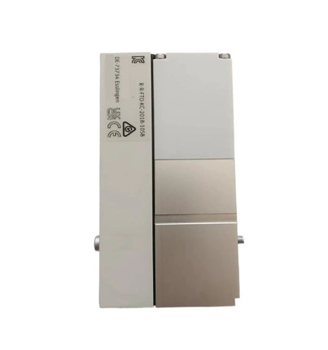 Front view of ZGHQHCDRH electric proportional valve, VPPM-6TA-L-1-F-0L2H-S1, gray enclosure with metal base