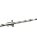 Beefy SFU2505 Ball Screw 25mm Diameter 5mm Pitch Lead Right Hand Thread With BK20 BF20 End Machined C7 Grade Flange Nut And Motion Rail 600mm